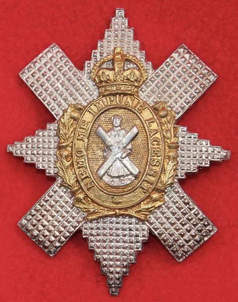 BW Officer's Glengarry Badge