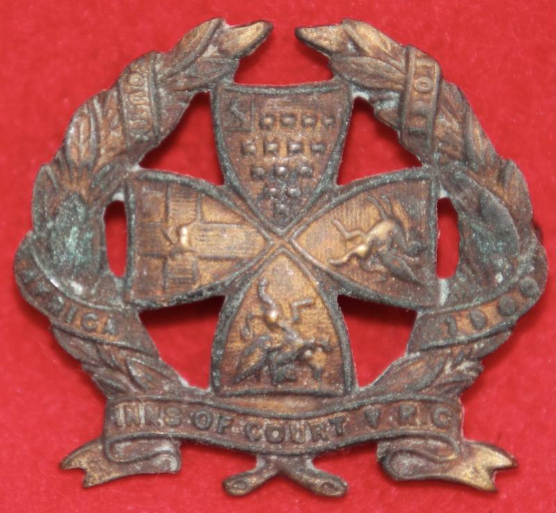 Inns of Court VRC Cap Badge