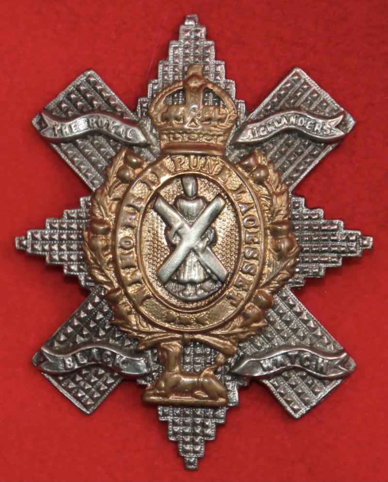 BW Officer's Glengarry Badge