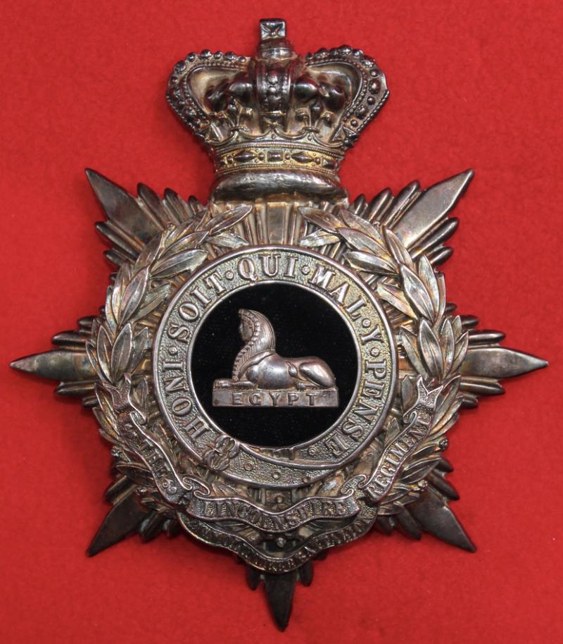 2nd VB Lincs Officer's Helmet Plate