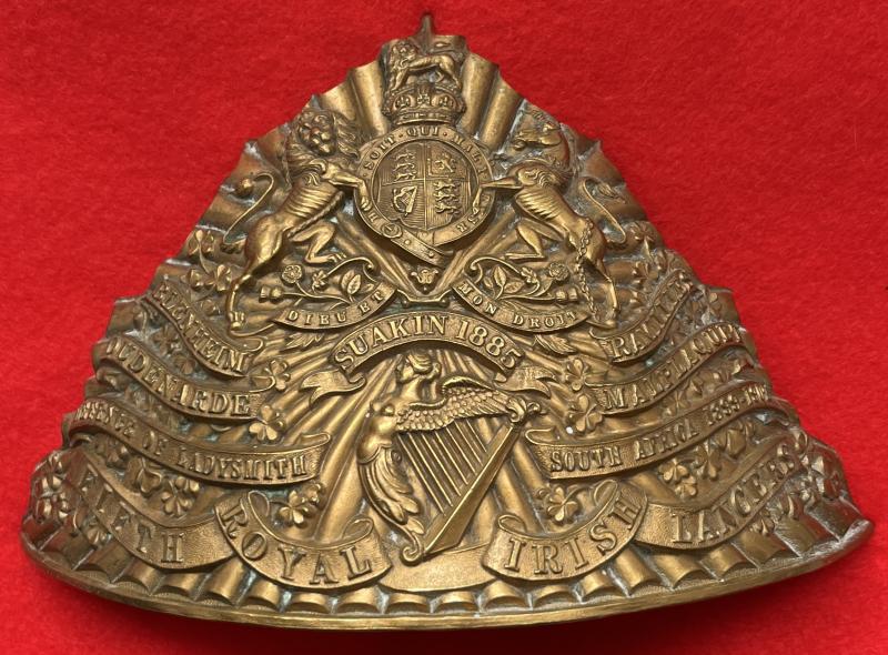 5th Lancers Czapka Plate