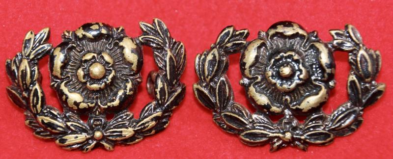 4th Hants (Cyclists) Collar Badges