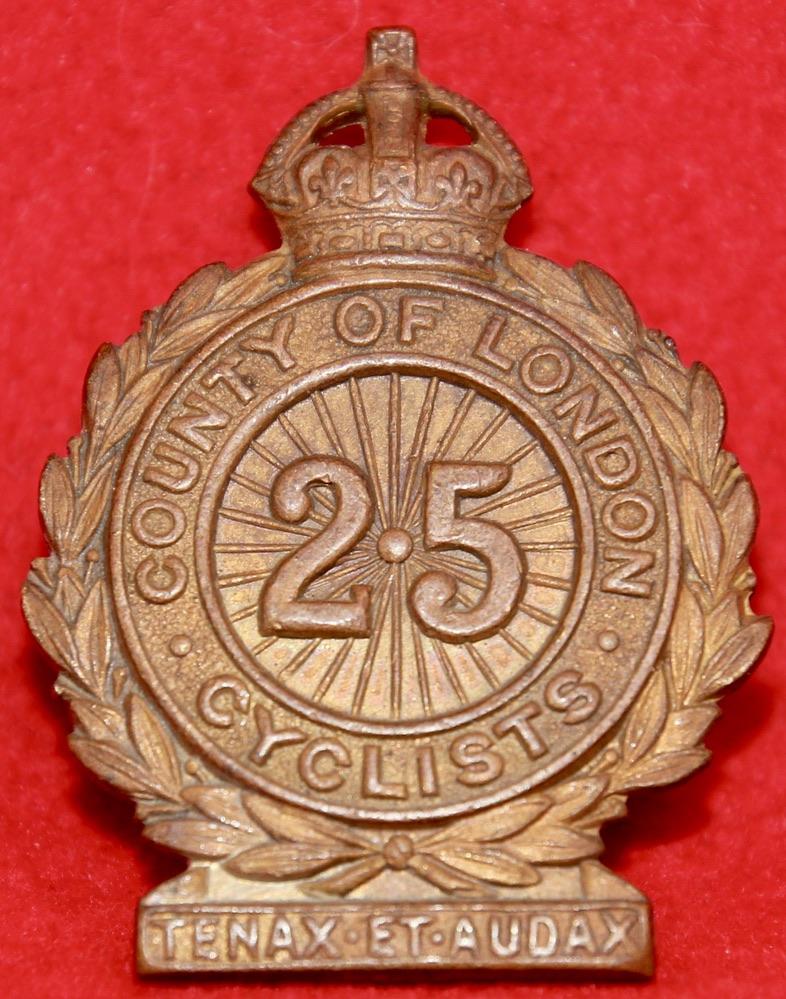 25th London Cap/Collar Badge?