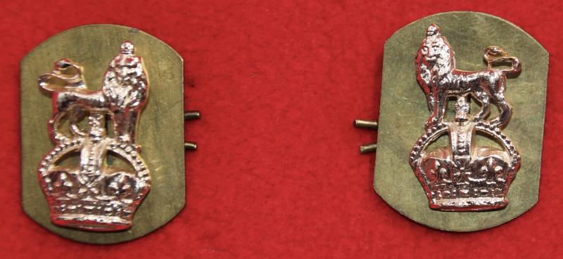 Anodised RWK Collar Badges