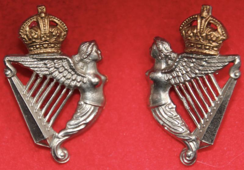 8th Hussars Collar Badges