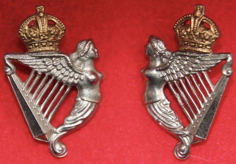 8th Hussars Collar Badges