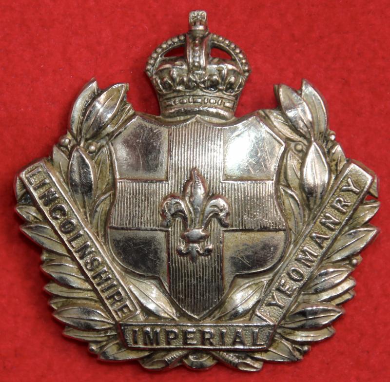 Lincs IY Cap Badge