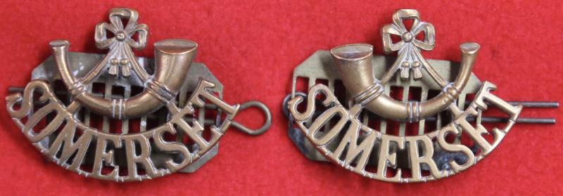 Bugle/Somerset Shoulder Titles