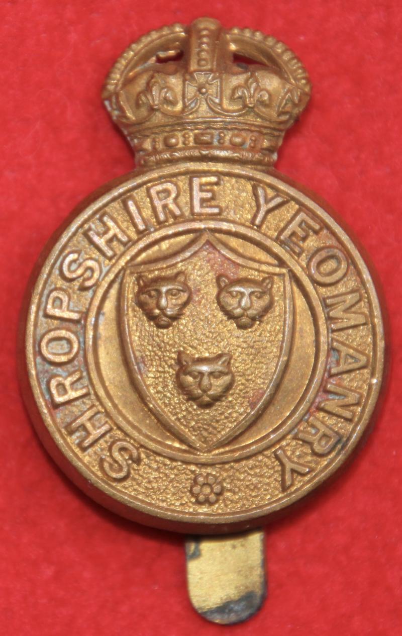 Shropshire Yeomanry Cap Badge