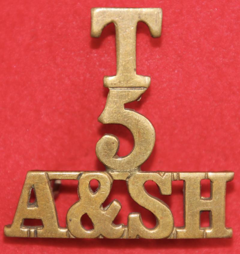 T/5/A&SH Shoulder Title