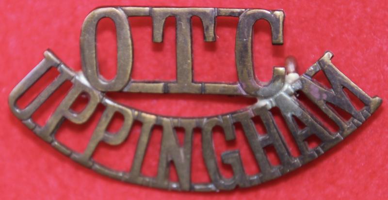 OTC/Uppingham Shoulder Title