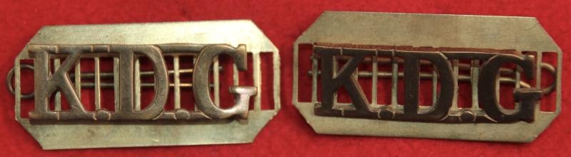 KDG Shoulder Titles