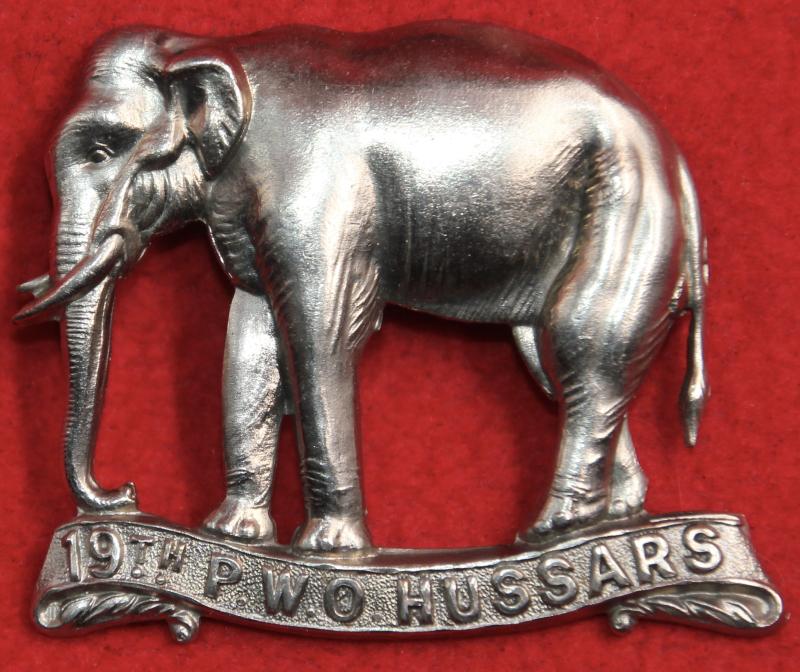 19th Hussars Cap Badge