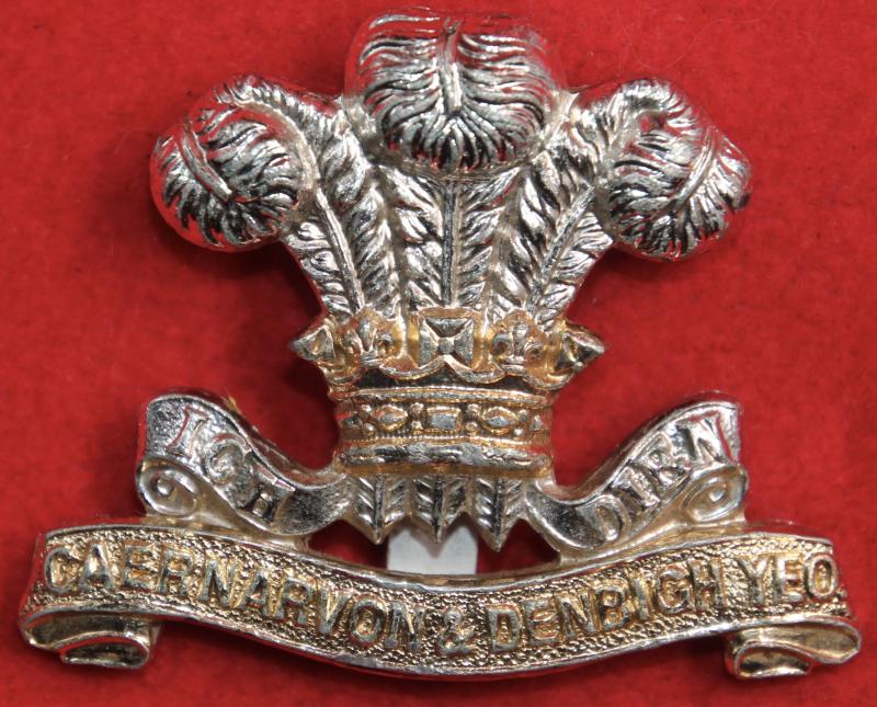 Anodised C&DY Cap Badge