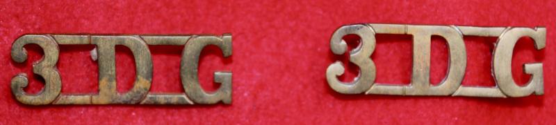 3DG Officer’s Collar Badges