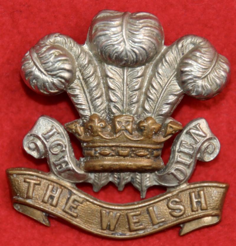 The Welsh Regt Cap Badge