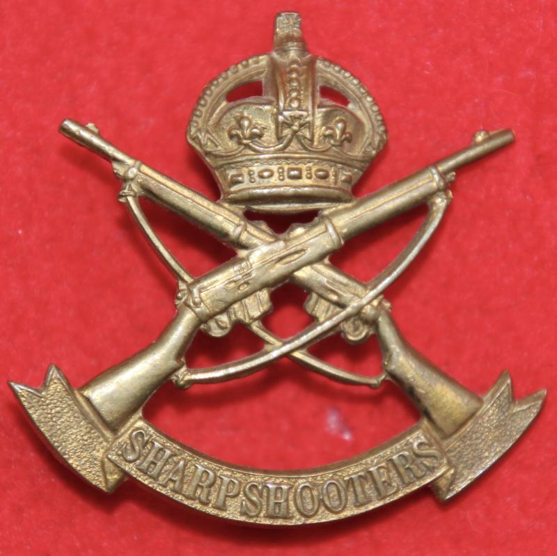 Sharpshooters IY Cap Badge