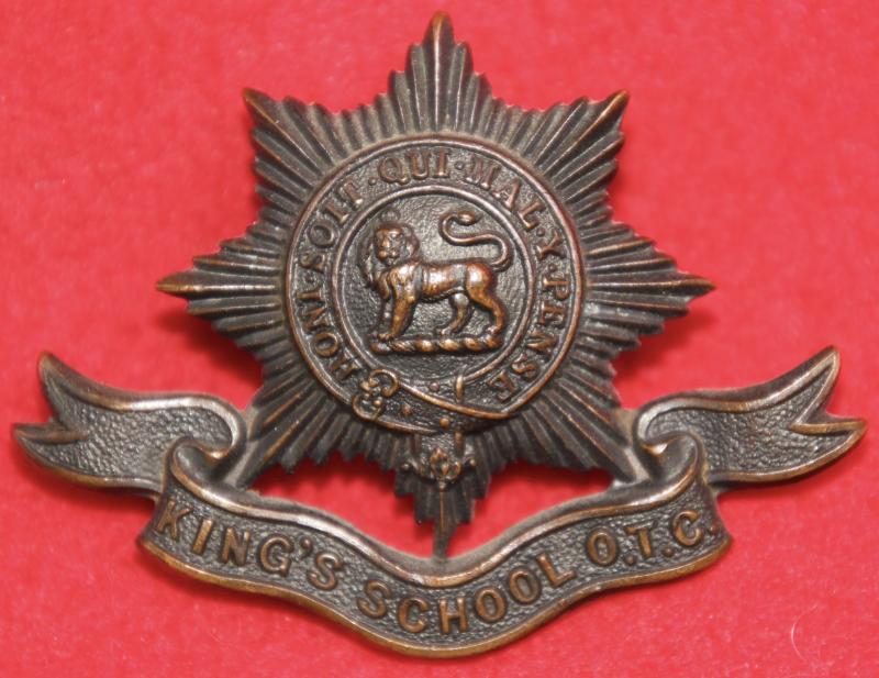 King's School OTC Cap Badge