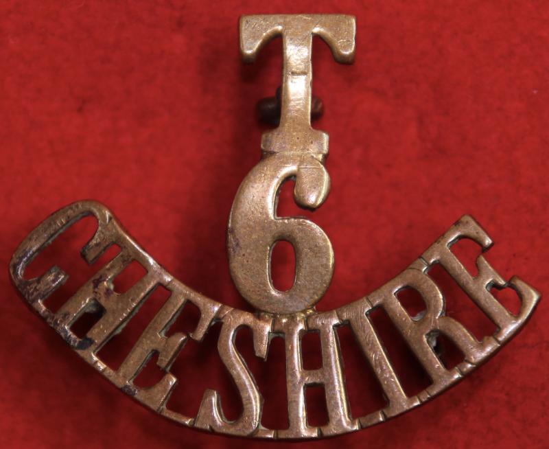 T/6/Cheshire Shoulder Title