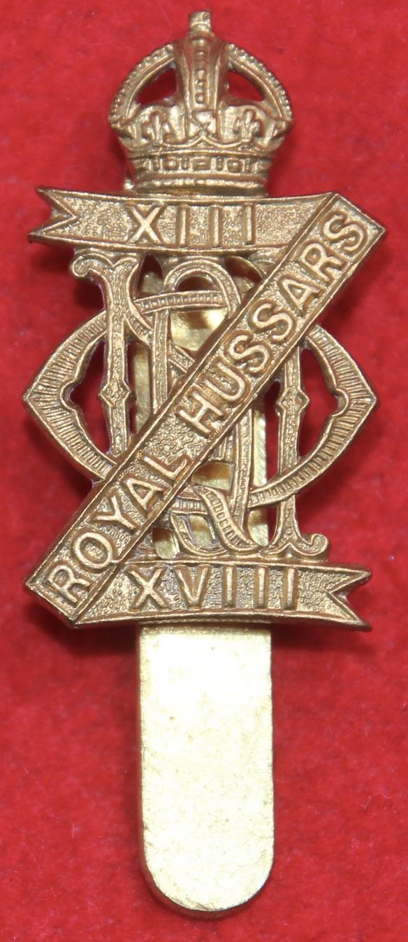 13th/18th Hussars Cap Badge