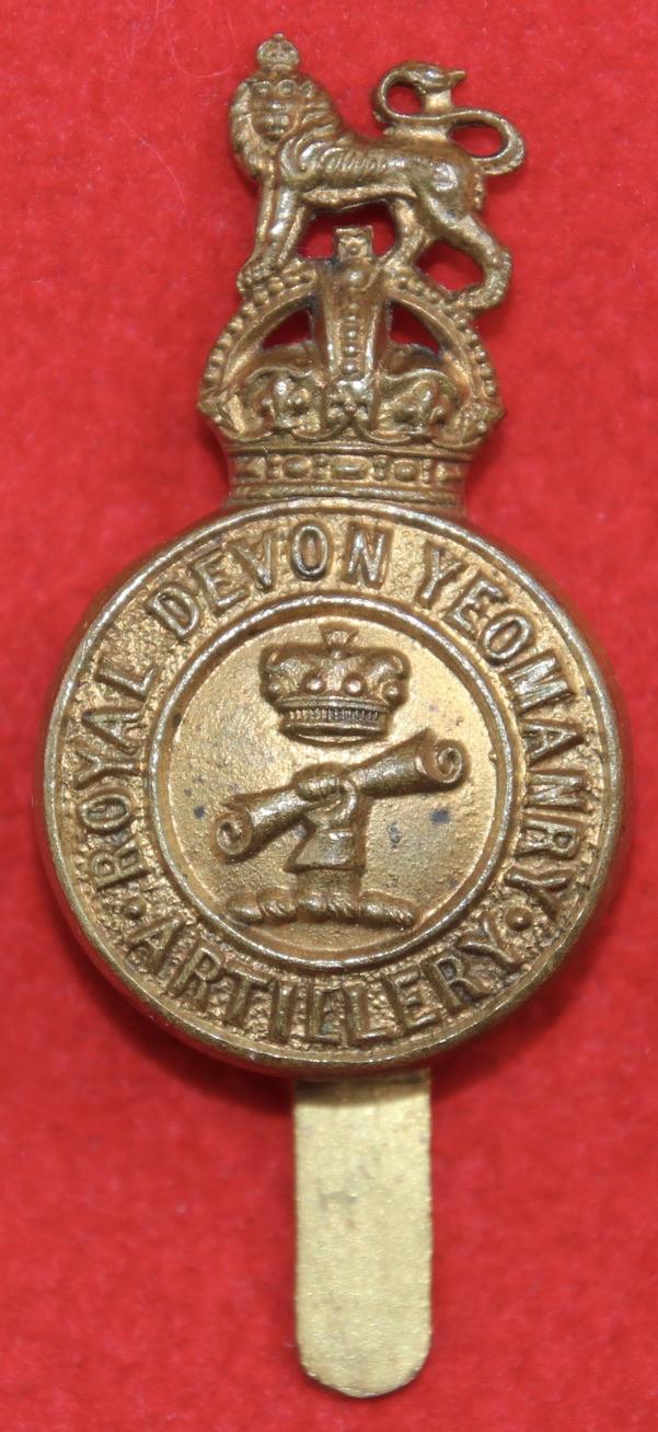 Royal Devon Yeomanry Artillery Cap Badge