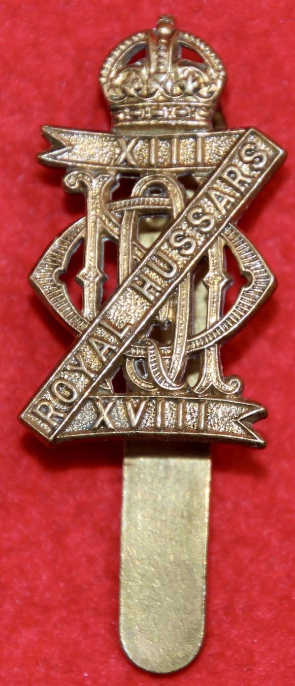 13th/18th Hussars Cap Badge