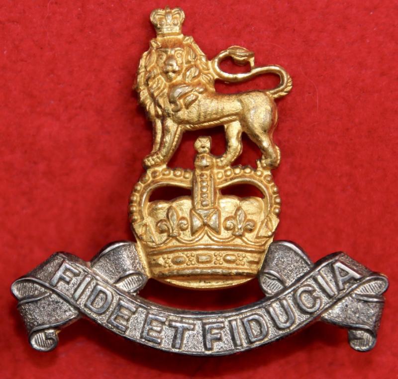 RAPC Officer's Cap Badge