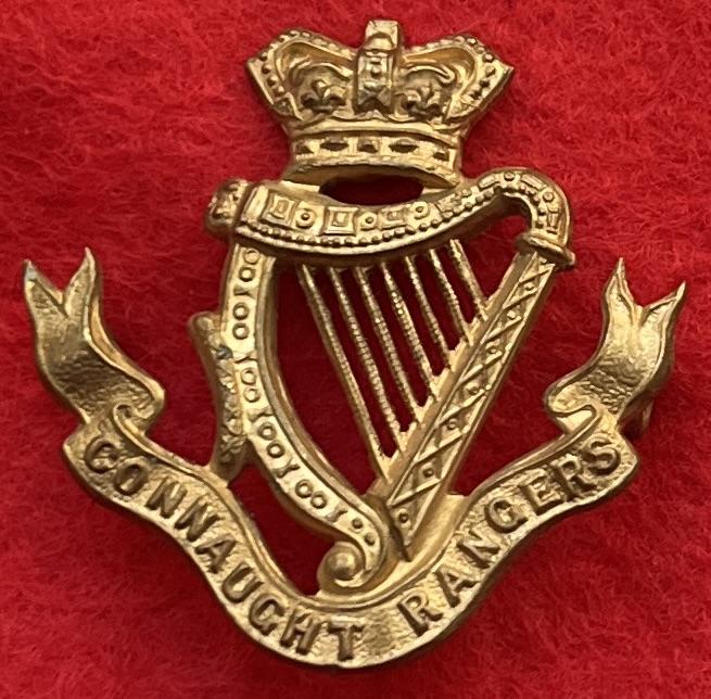 Victorian Connaught Rangers Cap Badge