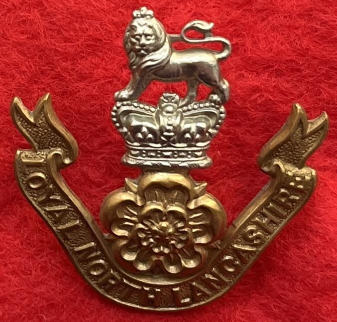 Victorian North Lancs Cap Badge