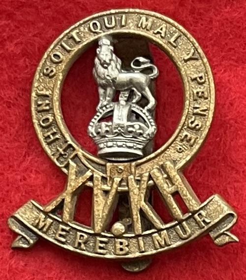15th Hussars Cap Badge