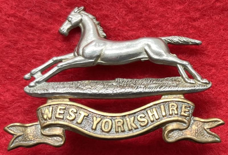W Yorks Cap Badge