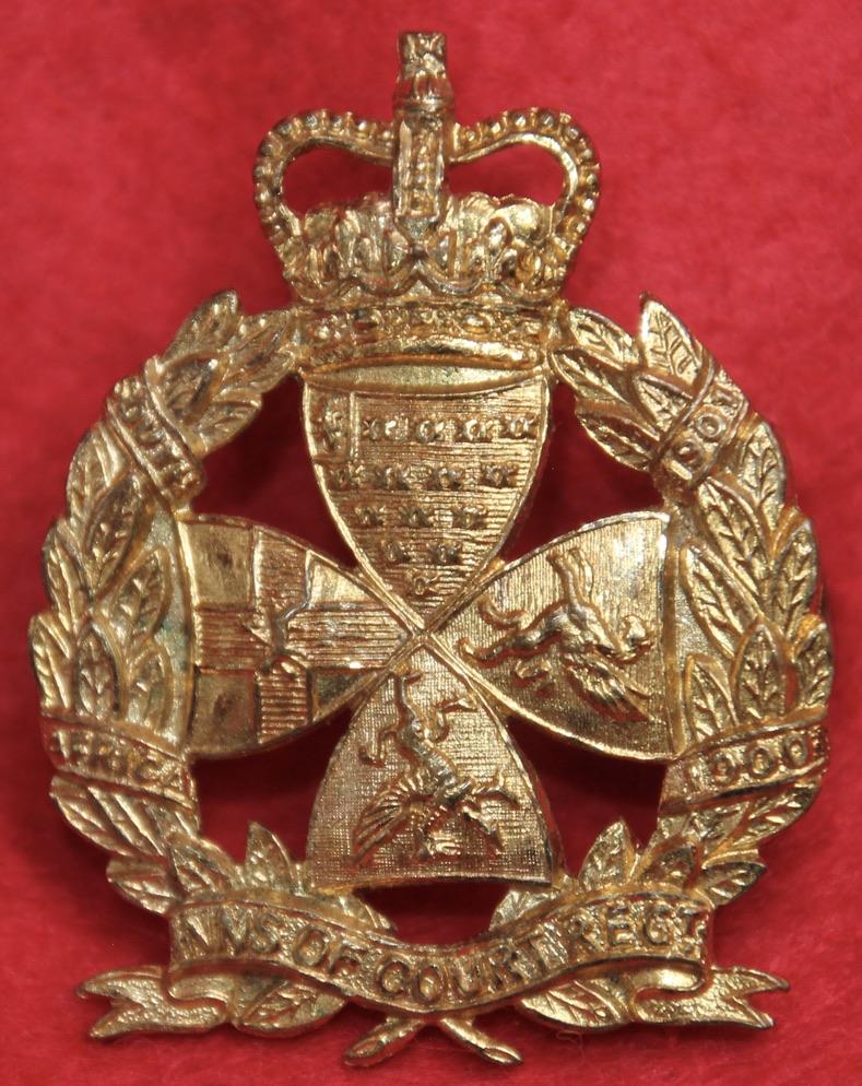 Inns of Court Regt Officer's Cap Badge