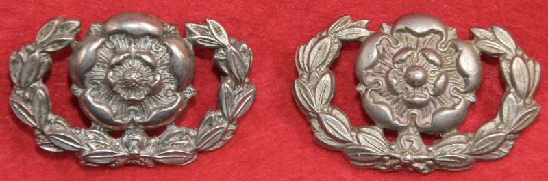 Hampshire Regt (Vols) Collar Badges