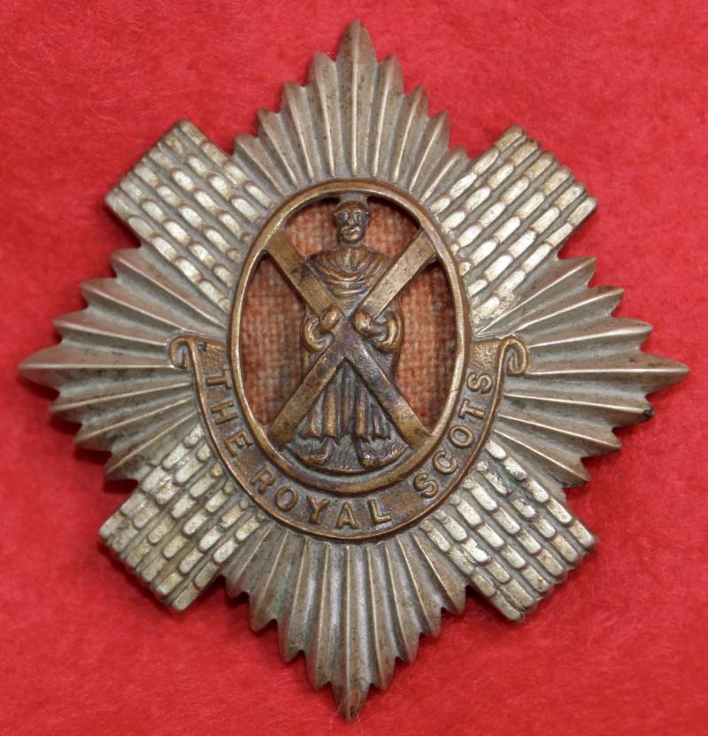 R Scots Glengarry Badge
