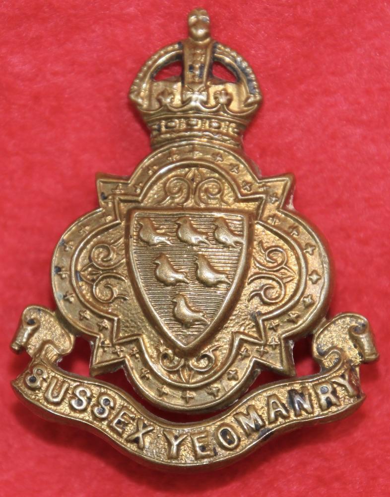 Sussex Yeomanry Cap Badge