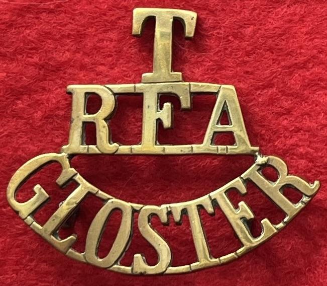 T/RFA/Gloster Shoulder Title