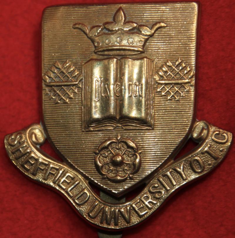 Sheffield Uni OTC Cap Badge