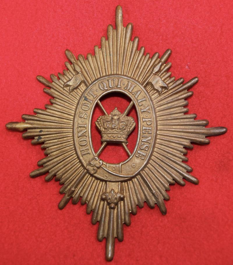 Lancers Foreign Service Helmet Plate