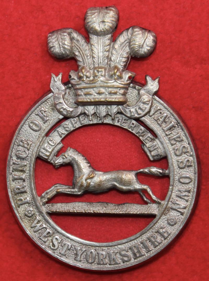 West Yorks (Vols) Officer’s Glengarry Badge