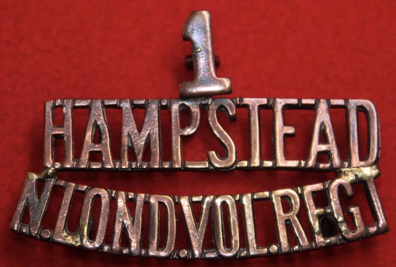 Hampstead VTC Shoulder Title