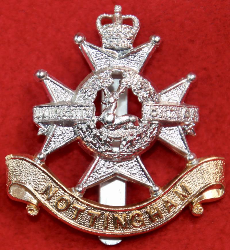 Anodised Nottingham OTC Cap Badge
