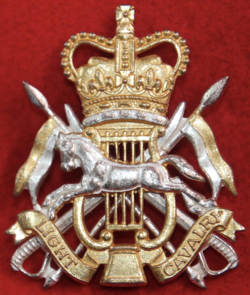 Light Cavalry Band Cap Badge