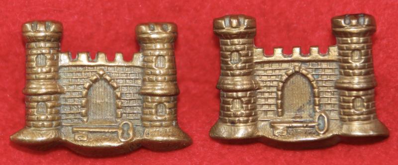 Suffolk Regt Collar Badges
