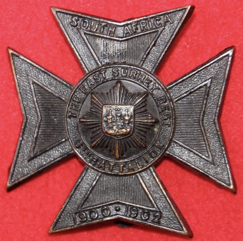6th East Surrey Cap Badge