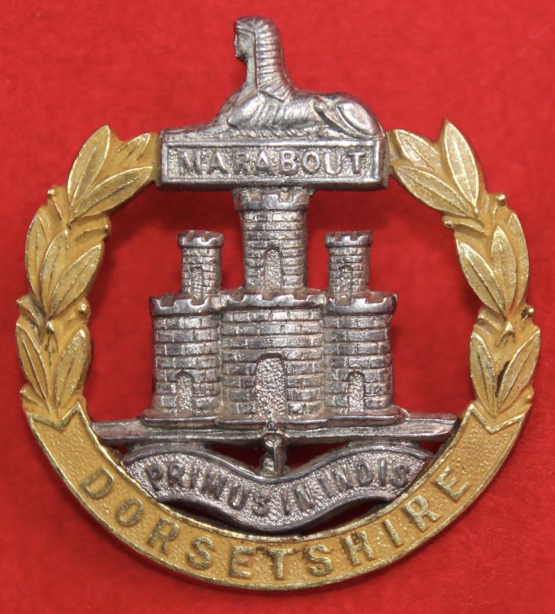 Dorsetshire Regt Officer's Cap Badge