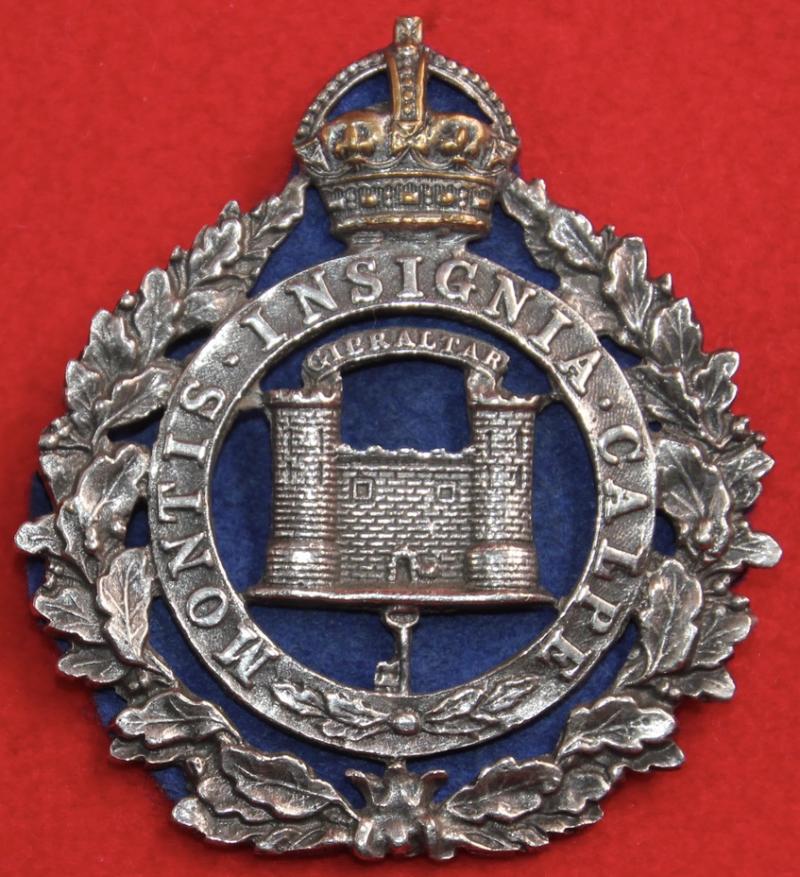 Suffolk Regt Officer's Pouch Badge