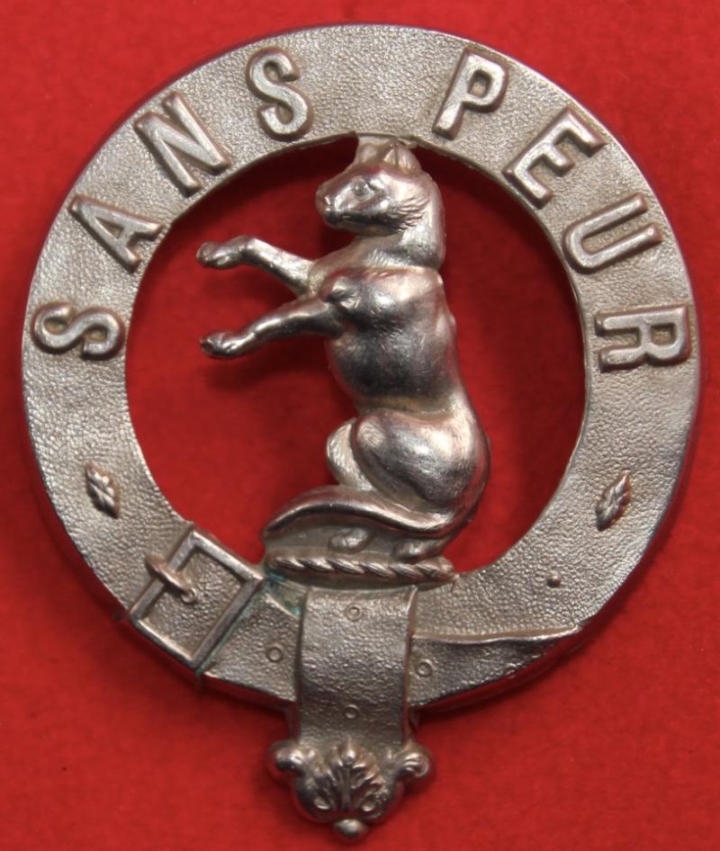 5th Seaforth Glengarry Badge