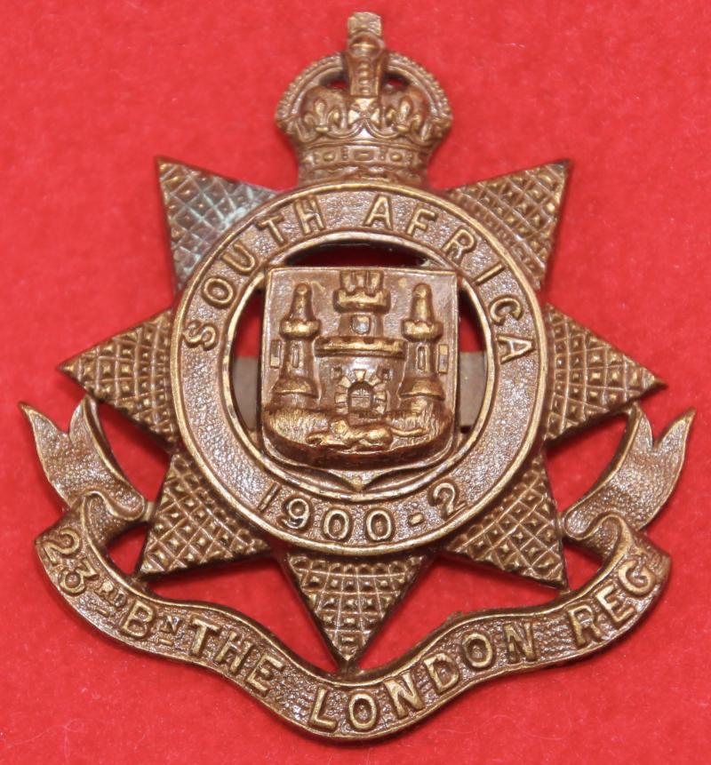 23rd London OSD Cap Badge