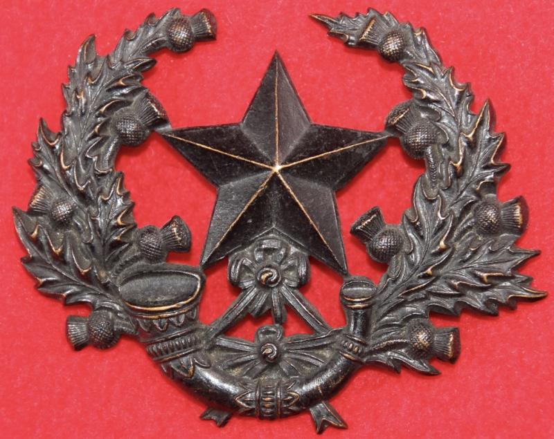 Cameronians Glengarry Badge