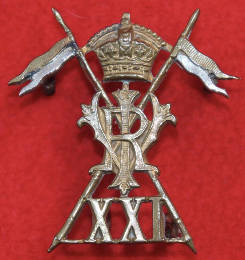 Victorian 21L Cap Badge